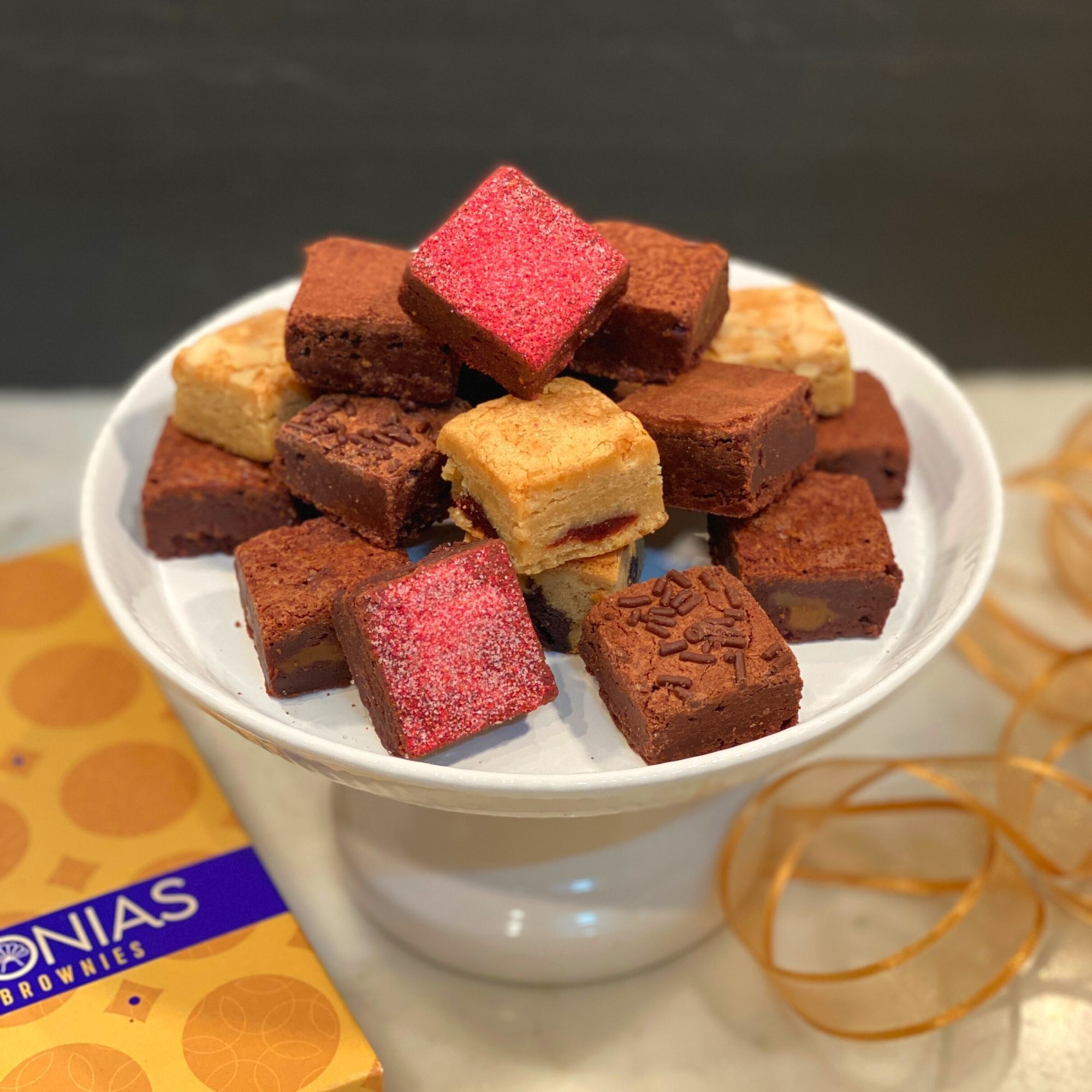 Gourmet bite sized gifts for clients and friends